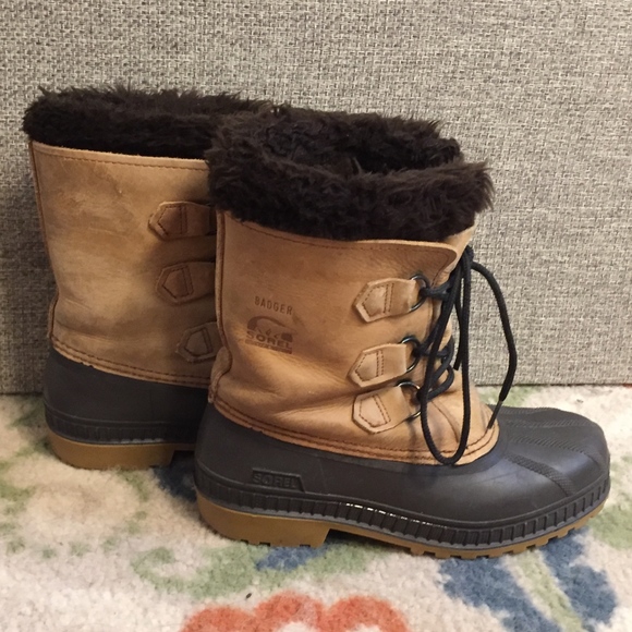 sorel badger boots